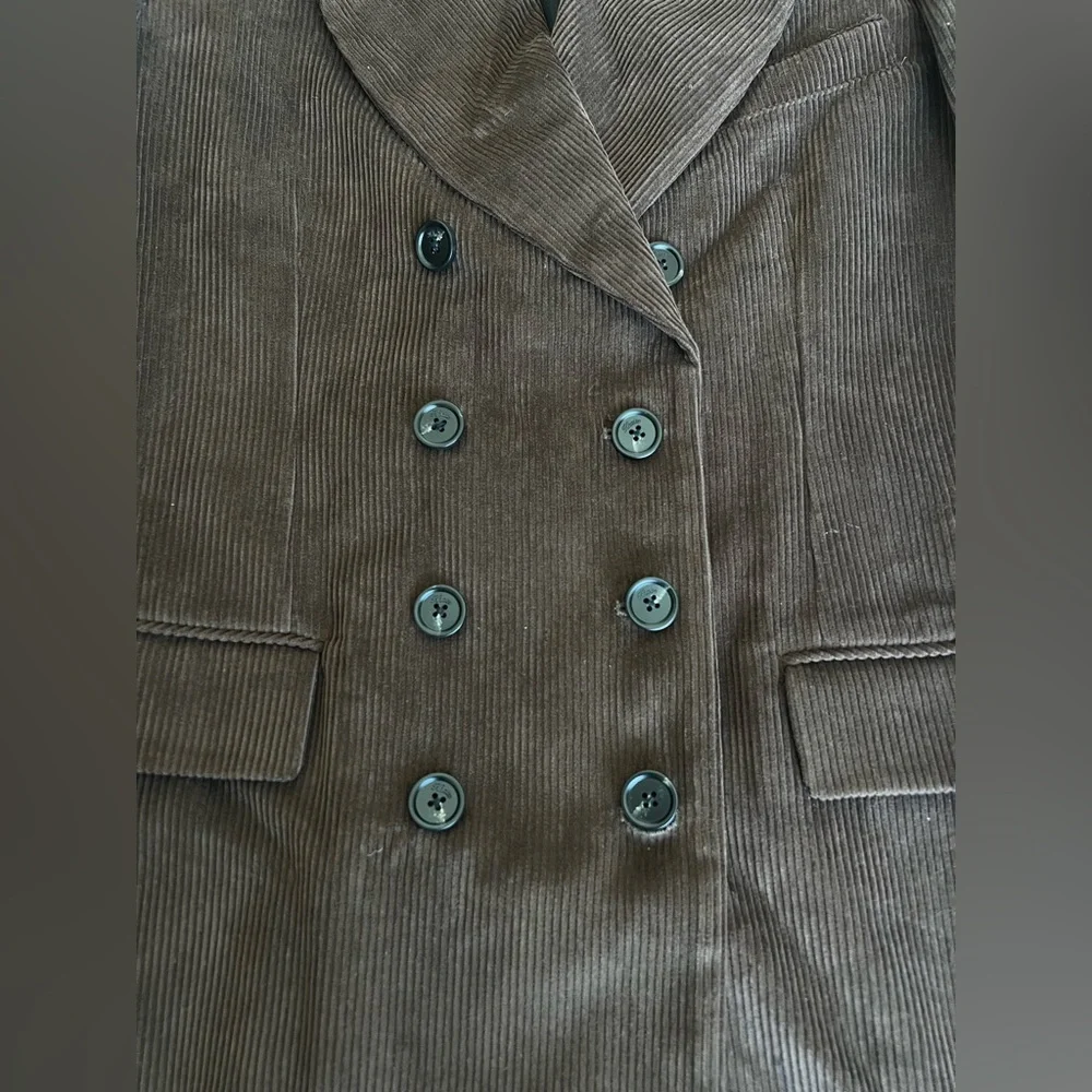 Khaite Tanner Blazer Brown Size 6 - Picture 6 of 11
